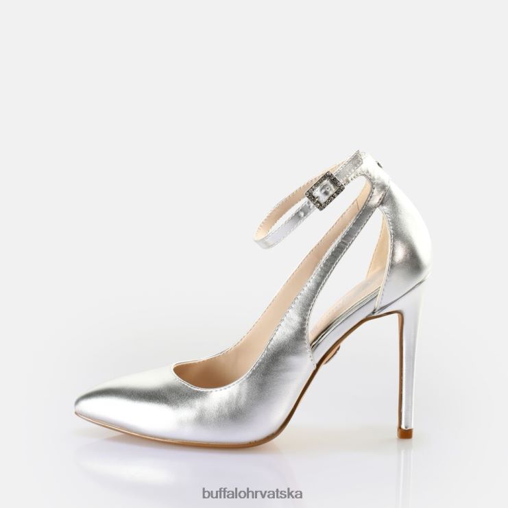 srebro Buffalo juliet sling pumpa pumpa veganska |štikle TDD6T813